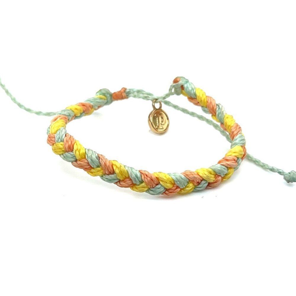 Pura Vida 3-Colors Braid‎ Bracelet